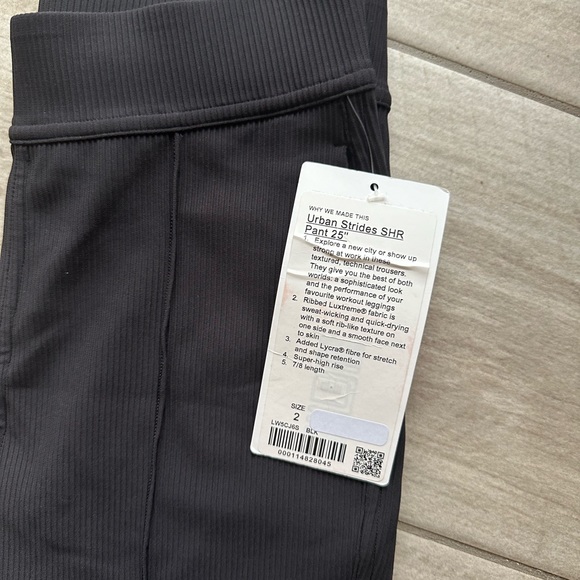 Lululemon Urban Strides Super High-Rise Pant 25" Size 2 - Picture 12 of 13